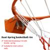 AOKUNG Basketball Double Spring Solid Rim, 18 "Indoor and Outdoor view 2