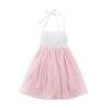 Toddler Kids Girls Strap Mesh Tulle Ball Gown Dress Princess Set Clothes Three Year Old Clothes (Pink, 3-4 Years) view 1