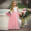 Toddler Kids Girls Strap Mesh Tulle Ball Gown Dress Princess Set Clothes Three Year Old Clothes (Pink, 3-4 Years) view 2