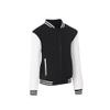 NICNZQI Kids Varsity Jacket Girls Boys Baseball Jacket Bomber Coat School Jackets with Pocket (Black-zipper,12 Years,12 Years) view 2