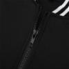 NICNZQI Kids Varsity Jacket Girls Boys Baseball Jacket Bomber Coat School Jackets with Pocket (Black-zipper,12 Years,12 Years) view 4