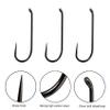 100pc Tenkara Hook Fly Fishing Hook Catch&Release Dry Wet Nymph Assortment Competition Fishing Hook(#16, Tenkara Fly hook-9231) view 4