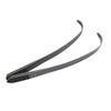 ZSHJGJR Archery Black Hunter Recurve Bow Limbs Original Replacement Bow Limbs 25-65lbs Right/Left Hand (45lbs, Right Hand) view 1