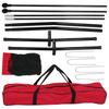 F2C 5'x5' Baseball and Softball Practice Net Portable Hitting Pitching Net with Strike Zone, Bow Frame and Carry Bag, Baseball Equipment Great for All Skill Levels (5'x5') view 2