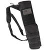 KRATARC Archery Lightweight Back Arrow Quiver Dual Use Foldable Compact Hip Arrows Bag with Molle Pocket Hanged for Target Shooting Hunting (Black) view 1