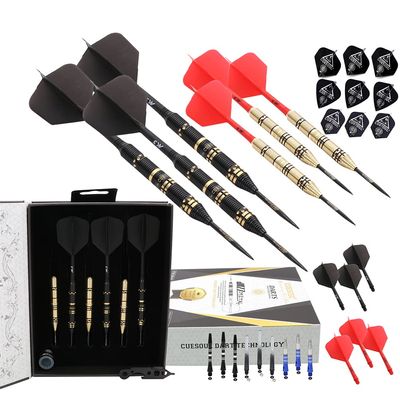 CUESOUL Jazz Plus Steel Tip Darts 26g with AK5 Dart Flight Bigwing Shape