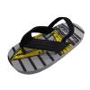 Sandals for Kids & Toddler Summer Shoes Boys Flip Elastic Strap Beach Girls Black Little Girl Flip (Grey, 18-24Months) view 1