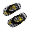 Sandals for Kids & Toddler Summer Shoes Boys Flip Elastic Strap Beach Girls Black Little Girl Flip (Grey, 18-24Months) view 2