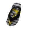 Sandals for Kids & Toddler Summer Shoes Boys Flip Elastic Strap Beach Girls Black Little Girl Flip (Grey, 18-24Months) view 4
