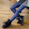 Children Trousers Leggings Kids Classic Baby Girls Elastic Pencil Pants Soft Elegant Girls Jeans (Navy, 6-8Years) view 3