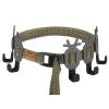Highwild Treestand Strap Gear Hangers for Hunting Gears Bow - Multi-Hook Accessory Holder - NO Plastic Parts - ON Your Tree in Seconds - 5 Hooks Set (Green) view 1