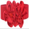 ALAIX Women's Wide Belt Stretchy Chunky Waist Belt Dress Belts Big Flower Cinch Belts Elastic Belts for Women view 1