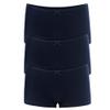 Allxwek Womens Underwear Cotton Boyshort Boxer Ladies Comfort Soft Boy Shorts Pack 3 3901 MBU M view 1