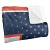 University of Illinois Blanket, 50"x60" Logo Dots, University of Illinois, Silky Touch Super Soft Throw Blanket view 3