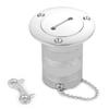 AMYSPORTS Stainless Hardware Fuel Cap Marine Water Yacht Gas Cap Boat Key Steel Fuel Filler Deck SUS316 2'' view 1