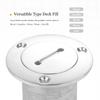 AMYSPORTS Stainless Hardware Fuel Cap Marine Water Yacht Gas Cap Boat Key Steel Fuel Filler Deck SUS316 2'' view 4