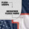 University of Illinois Blanket, 50"x60" Logo Dots, University of Illinois, Silky Touch Sherpa Back Super Soft Throw Blanket view 4