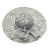 BCDlily Summer Beach Hats for Women, Women's Derby Hats Wide Brim Tea Party Hats Cocktail Fascinator Dress Cap Grey view 1