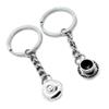 5 Pieces Keychain Keyring Door Car Key Chain Ring Tag Charms Supplies Y1FU6Y Tea Coffee Cup view 1