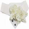ALAIX Women's Wide Belt Stretchy Chunky Waist Belt Dress Belts Big Flower Cinch Belts Elastic Belts for Women view 4