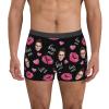 MESHELEY Custom Underwear Personalized for Men Boyfriend Husband Boxer Briefs with Photo Face Valentines Day Gifts for Him Small view 2