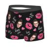 MESHELEY Custom Underwear Personalized for Men Boyfriend Husband Boxer Briefs with Photo Face Valentines Day Gifts for Him Small view 4