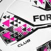 FORZA Match Club Soccer Balls - Ball Sizes: 3, 4 & 5 - Multiple Pack Sizes (Pack of 3, White & Pink Size 3) view 4