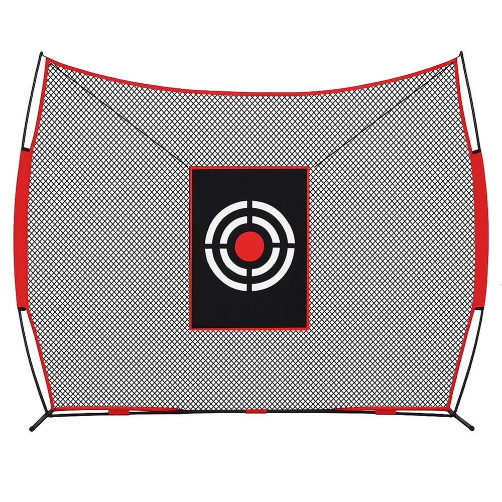 KAIDIDA Golf Practice Net Backyard 10x8FT: Durable Swing Training Target Indoor Outdoor Garage Home Use Portable for Adults & Men Golfer Beginners