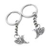 10 Pieces Keychain Keyring Door Car Key Chain Ring Tag Charms Supplies H0BB4T Hummingbird Bird view 1