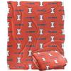 University of Illinois Blanket, 50"x60" Logo Pattern, University of Illinois, Silky Touch Super Soft Throw Blanket view 1
