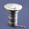 Atibin Yacht Steel Fuel Cap Boat Key Stainless Fuel Filler Deck Diesel Fill Gas Cap Marine Water Hardware SUS316 2'' view 4