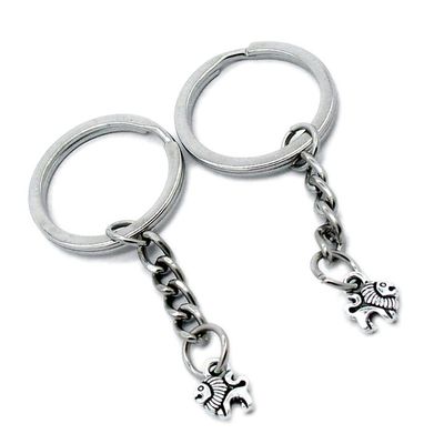 5 Pieces Keychain Keyring Door Car Key Chain Ring Tag Charms Supplies L6WP2Y Lion King Leo