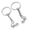 5 Pieces Keychain Keyring Door Car Key Chain Ring Tag Charms Supplies Y2JB9C Rabbit Hare Easter view 1