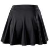 easyforever Kids Girls Pleated Tennis Golf Skirt with Shorts Skort High Waist Running Workout Athletic Activewear Black 12-13 view 2