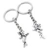 5 Pieces Keychain Keyring Door Car Key Chain Ring Tag Charms Supplies X8IJ4F Elf Fairy Angel view 1