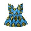 Little Girls Sleeveless Dresses Summer Casual Baby Dress Swing Skater Summer Dress Summer Outfit Sunflower Dresses (Blue, 2-3 Years) view 3