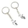 5 Pieces Keychain Keyring Door Car Key Chain Ring Tag Charms Supplies Q5AQ7Y Wine Ice Bucket view 1