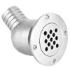 HERCHR Boat Floor Drain, Stainless Steel Boat Deck Water Drain Scupper Drainage Cover for Yacht Boat Replacement Accessory Elbow Boat Scupper Overflow Tube Deck Drainage view 1