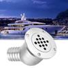 HERCHR Boat Floor Drain, Stainless Steel Boat Deck Water Drain Scupper Drainage Cover for Yacht Boat Replacement Accessory Elbow Boat Scupper Overflow Tube Deck Drainage view 3