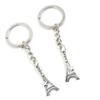 10 Pieces Keychain Keyring Door Car Key Chain Ring Tag Charms Supplies L8FM8N Paris Eiffel Tower view 1