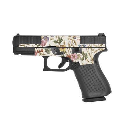 MightySkins Glossy Glitter Skin Compatible with Glock 44 Compact 22LR 4.03 Barrel - Seaweed | Protective Durable High-Gloss Glitter Finish | Easy to Apply | Made in The USA