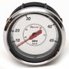 Faria Boat Speedometer Gauge SE5018A | 3 3/8 Inch Silver view 1
