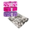 Hip/Booty Band 3-Pack - 3 Different Resistance Levels with Single 30-inch Shared Size + Gray Camouflage Lightweight and Durable Yoga/Exercise Mat (Pink, Hot Pink, Purple Camo) view 1