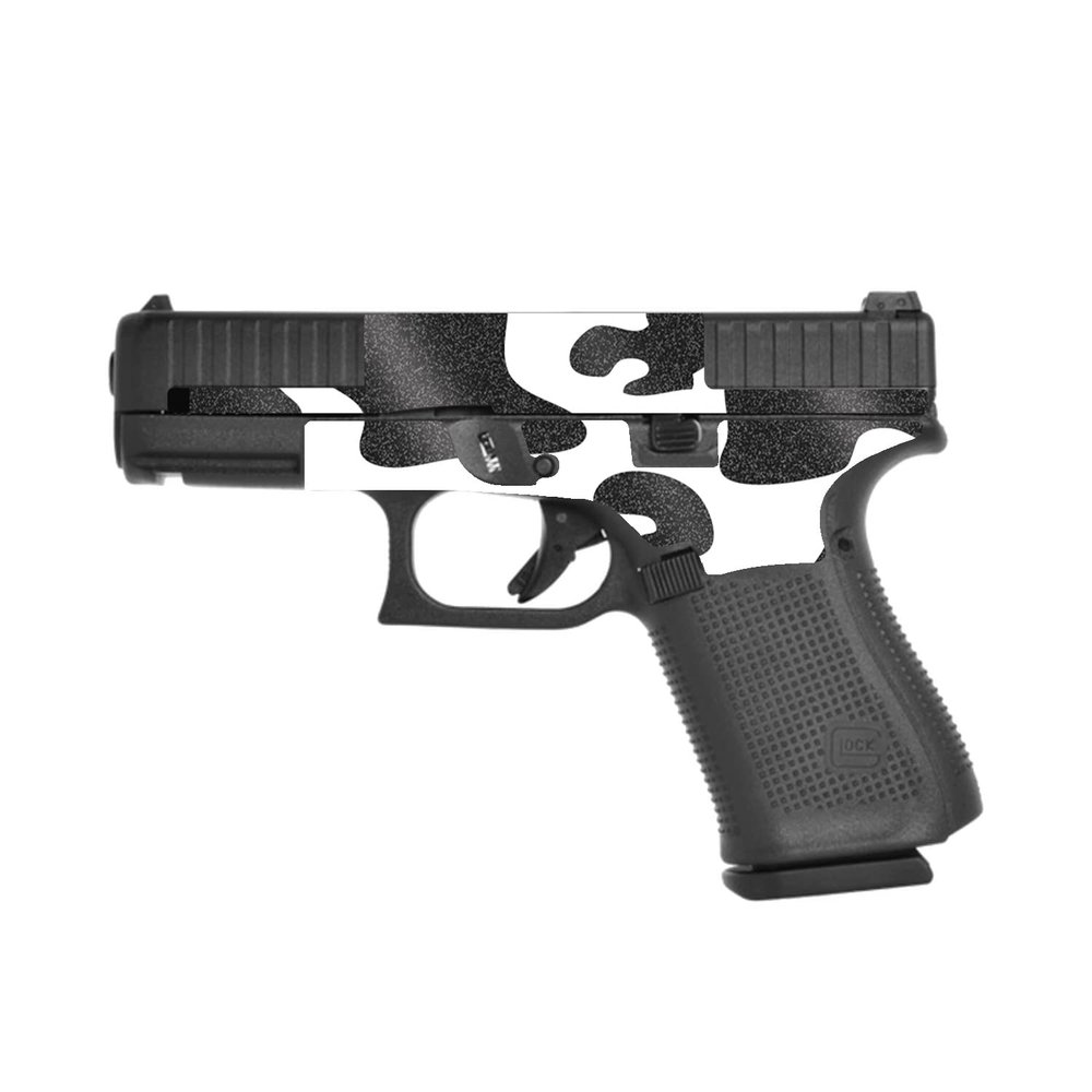 MightySkins Glossy Glitter Skin Compatible with Glock 44 Compact 22LR 4.03 Barrel - Cow Print | Protective Durable High-Gloss Glitter Finish | Easy to Apply | Made in The USA