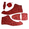 American Athletic Skate Wrap Womens Sparkle Red, Medium view 2