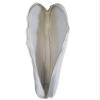 TennisMasson Masson Single Sleeve White Leather Racket Bag with Gold Accents view 2