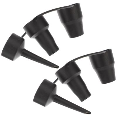 DOITOOL Airpump Air Pump Replacement Nozzles, 2 Pack Beds Nozzles Inflatable Head, Inflator Adaptor Accessory for Bed Inflatable Pool Sofa Swimming Ring, Black