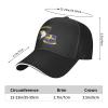 101st Airborne 502nd Infantry Regiment Unisex Adult Baseball Cap Sandwich Caps Adjustable Dad Hat Casquette Cap Black view 3
