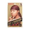Red by Kiss Bow Wow X Power Wave Checker Silky Durag for Men Waves Silky Doo Rag (Red) view 4