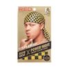 Red by Kiss Bow Wow X Power Wave Checker Silky Durag for Men Waves Silky Doo Rag (Yellow) view 4